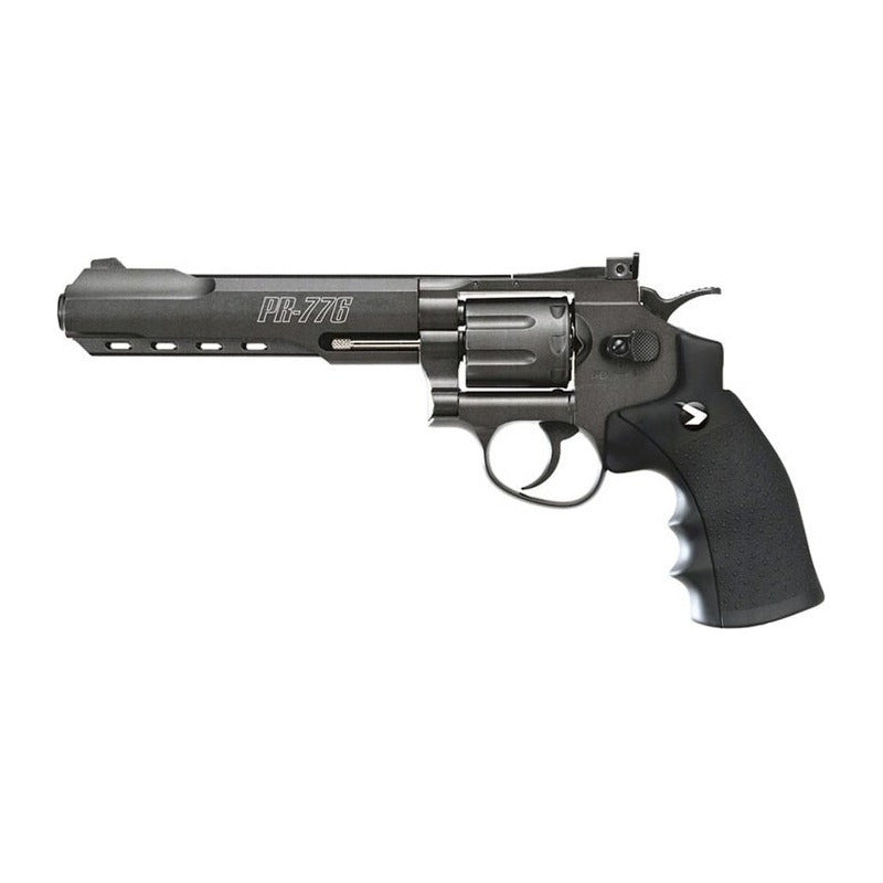 Revólver De Posta Gamo Pr-776 Totalmente Metálico Co2 0,177