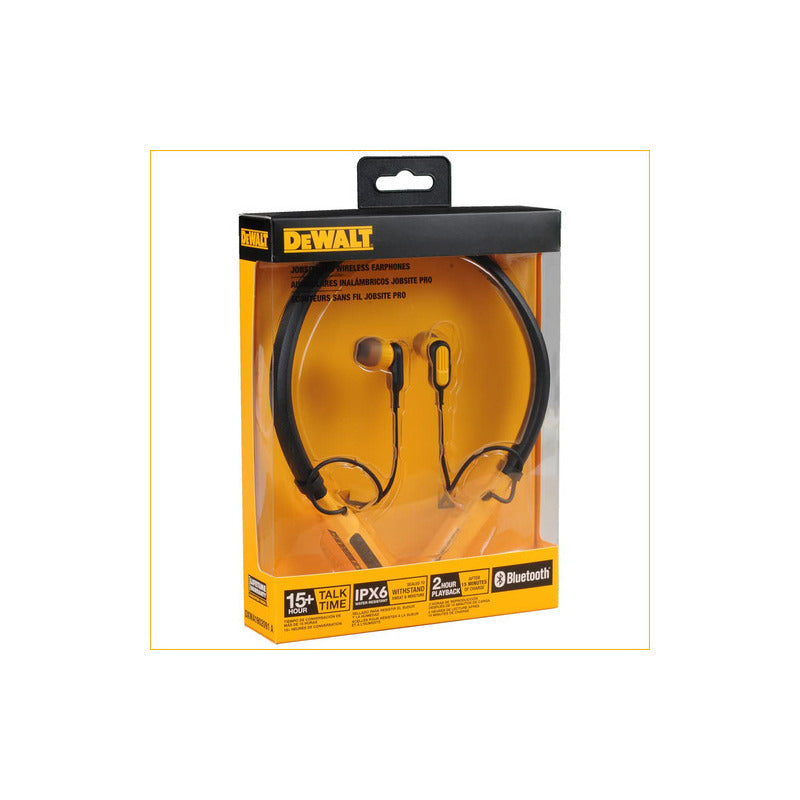 Dewalt Jobsite Pro - Auriculares Inalámbricos Color Yellow And Black